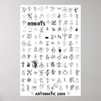 Artomatiska roboter 2009 Poster 6