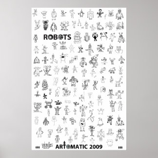 Artomatiska roboter 2009 Poster 7
