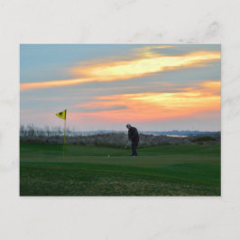 Artonde Grönten i Sunset på Kiawah Vykort