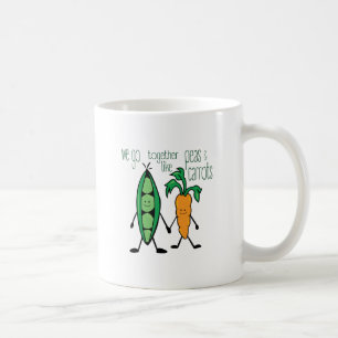 Ärtor & morötter kaffemugg