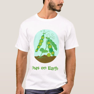 Ärtor på jord t-shirt