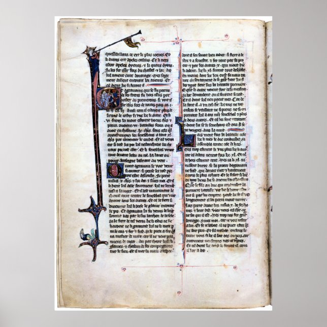 Artrian Romantik belyste sidan. Poster (Framsidan)