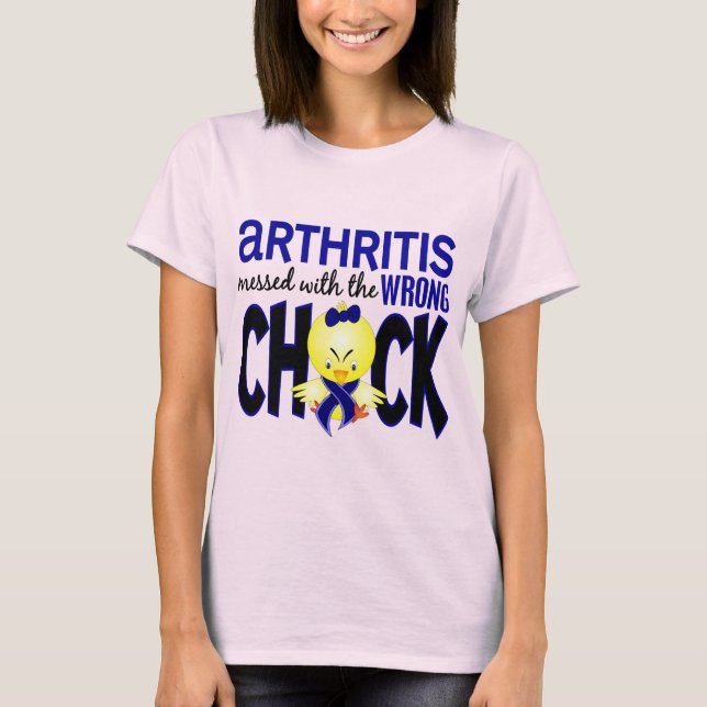 Artrit meddelades med fel Chick T-shirt (Framsida)