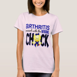 Artrit röra med den fla chicken t-shirt