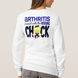 Artrit röra med den fla chicken tee shirt