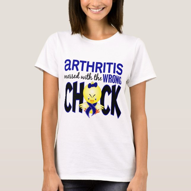 Artrit röra med den fla chicken tee shirt (Framsida)