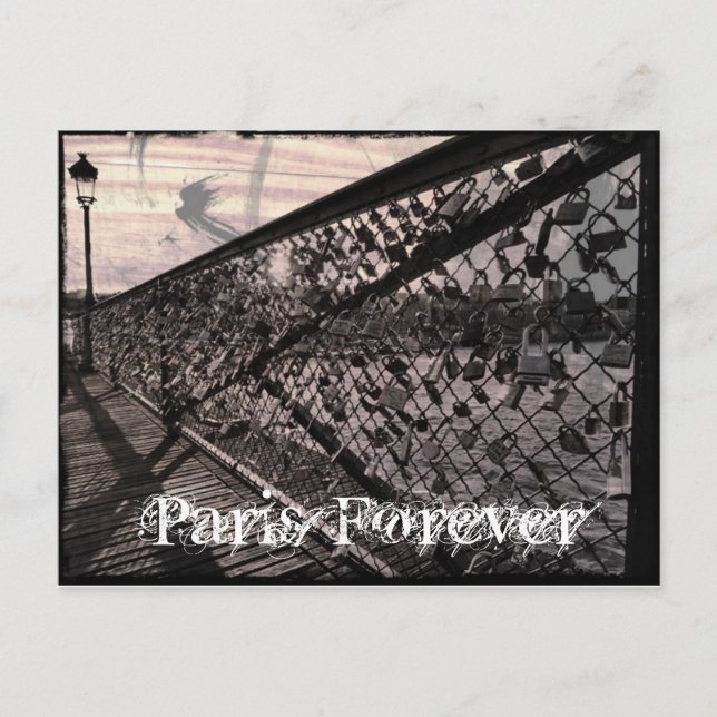 Arts Bridge - Älskare Bridge Vykort (Framsida)