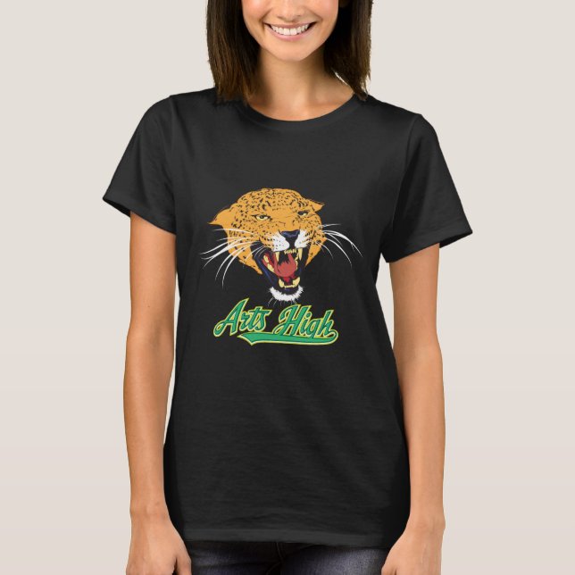 Arts High School Jaguar T Shirt (Framsida)