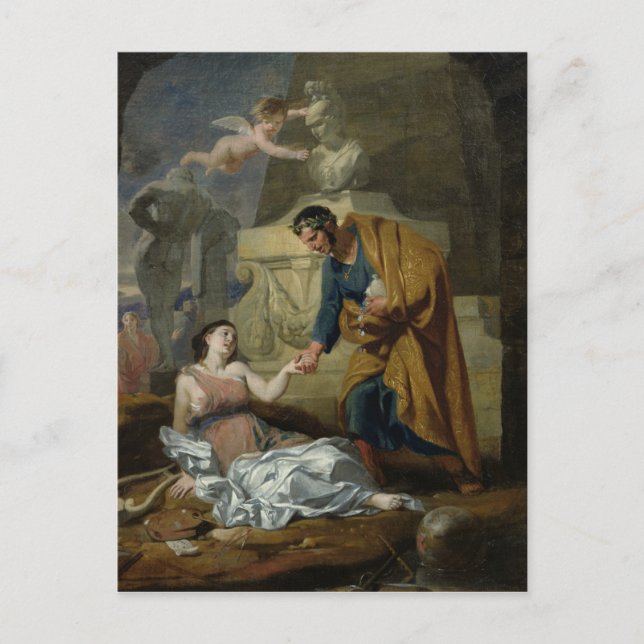 Arts och Patronage Vykort (Framsida)