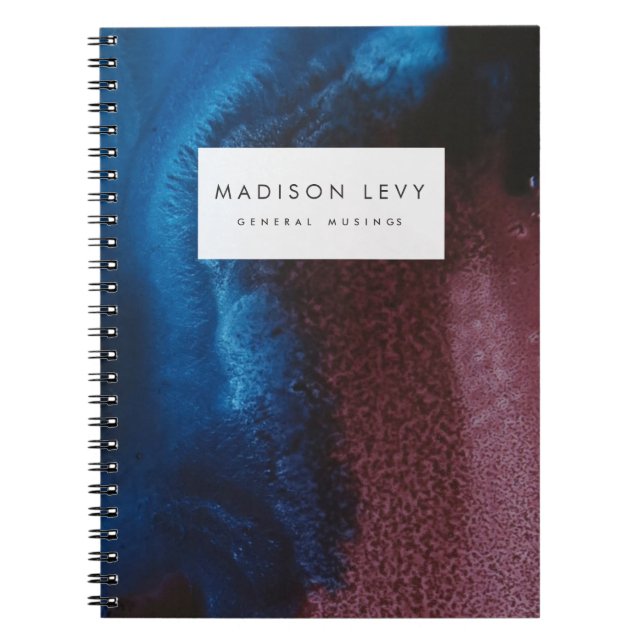 Arts Sciences Personlig Journal Anteckningsbok (Framsidan)