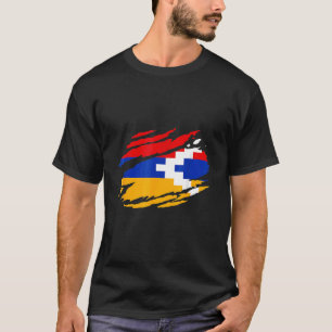Artsakh Flagga Proud Artsakh Support Artsakh Stron T Shirt