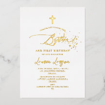 ArtsApp Elegant Calligraphy Baptism 1:a födelsedag