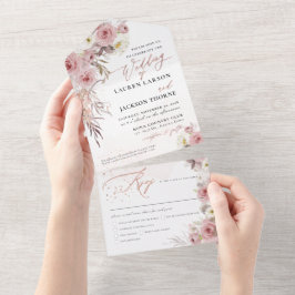 ArtsApp Elegant Dusty Rosa ros, Ro Guld Dust