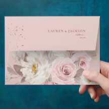 ArtsApp Elegant Vattenfärg Dusty Rose Rosor