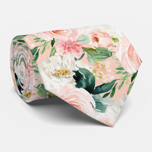 ArtsApp H2  Rosa ros Bröllop Slips (Rullad)