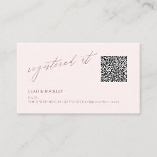 ArtsApp QR-kodregister Falskt Roséguld Skrift Tilläggskort