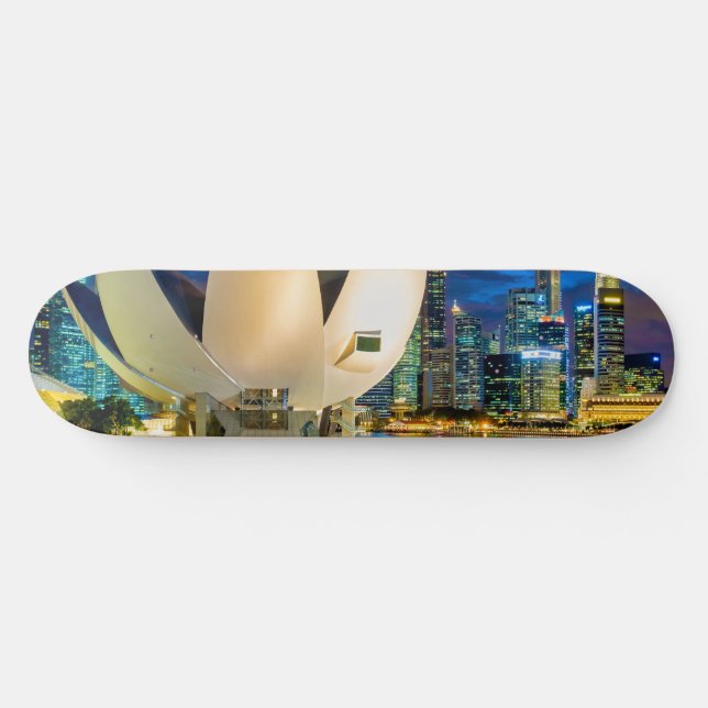 ArtScience-museet Mini Skateboard Bräda 18,5 Cm (Horz)