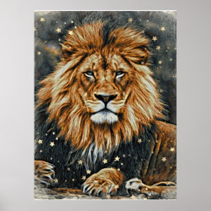 *~* Artsy AP23 Artistic Celestial BOLD LEJON Postc Poster