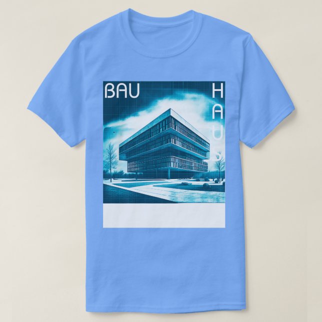 Artsy Architecture 08 BlW T Shirt (Design framsida)