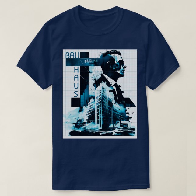 Artsy Architecture 10 BlW T Shirt (Design framsida)