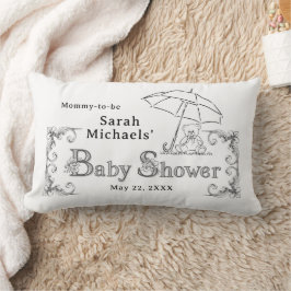 Artsy Baby Shower Mamma to be Lumbarkudde