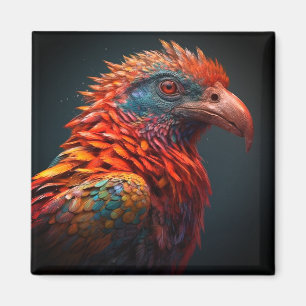 Artsy Bird Magnet