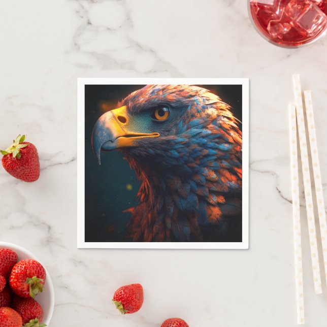 Artsy Bird Pappersservett (Insitu)