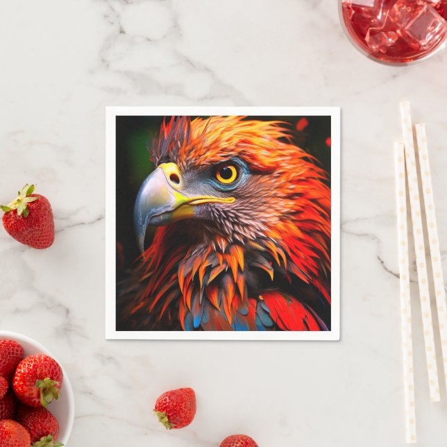 Artsy Bird Pappersservett (Insitu)