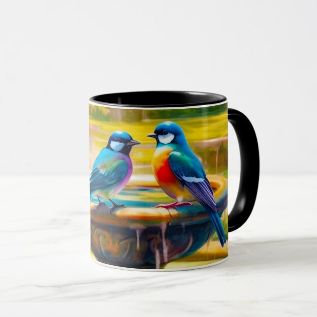 Artsy Birds Mugg (Framsida höger)