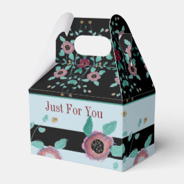 Artsy Blommigt Designad Presentaskar