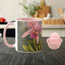 Artsy Brazilian Cattelya Orchid och 3 Hummingbird