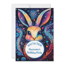 Artsy Bunny Colorful