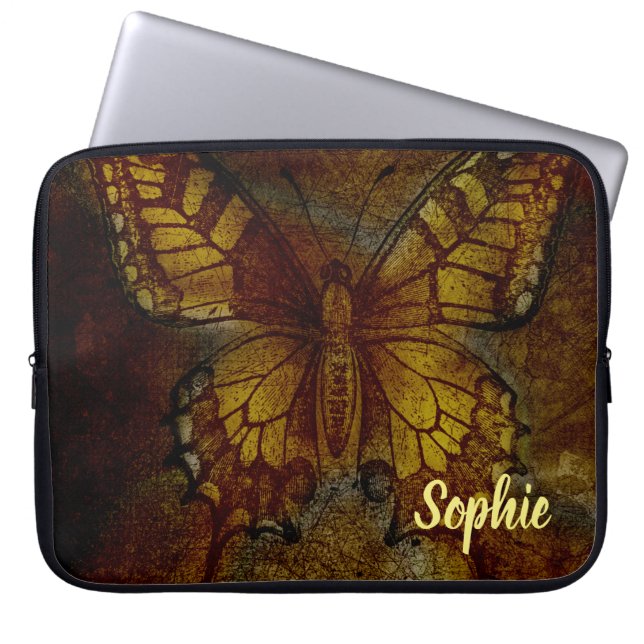 Artsy Butterfly Laptop Fodral (Framsidan)