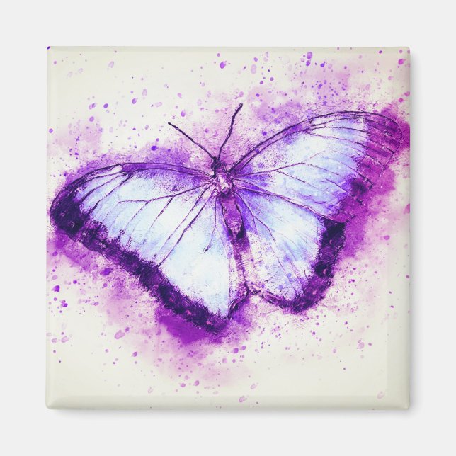 Artsy Butterfly Magnet (Framsidan)