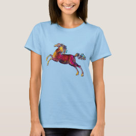 Artsy Colorful Horse T-Shirt