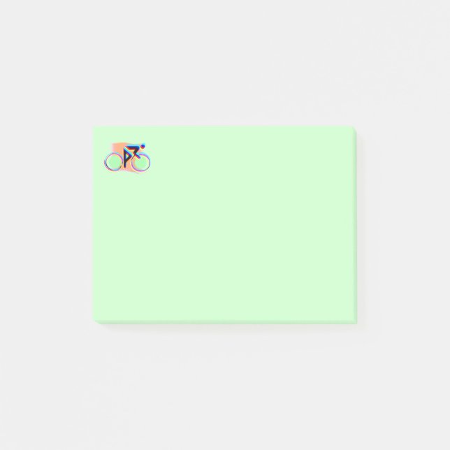 Artsy cykla post-it block (Framsida)