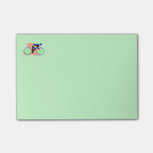 Artsy cykla post-it block