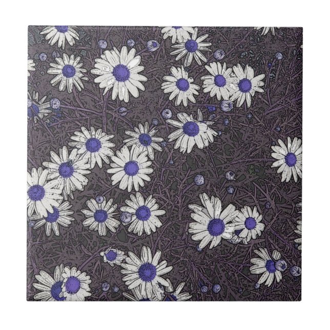Artsy Daisys Kakelplatta (Framsidan)