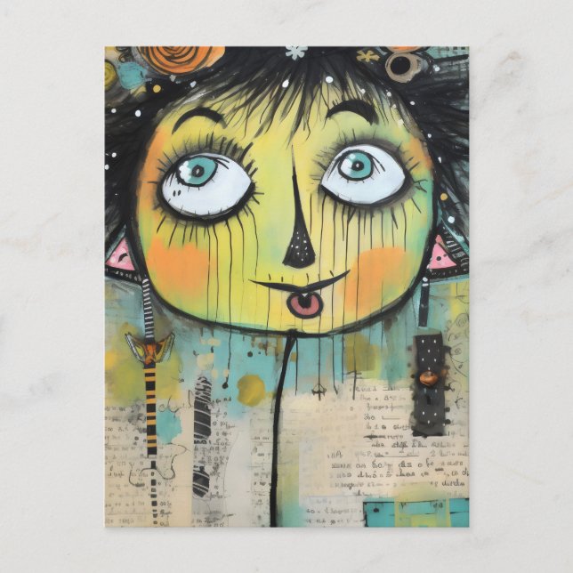 Artsy Dam 11 Vykort (Framsida)