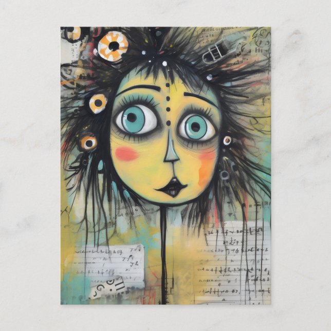 Artsy Dam 12 Vykort (Framsida)