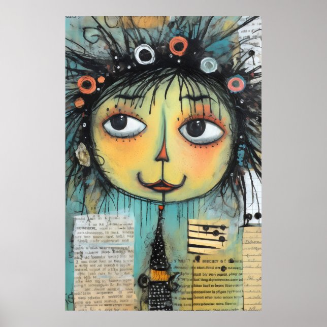 Artsy Dam 1 Poster (Framsidan)