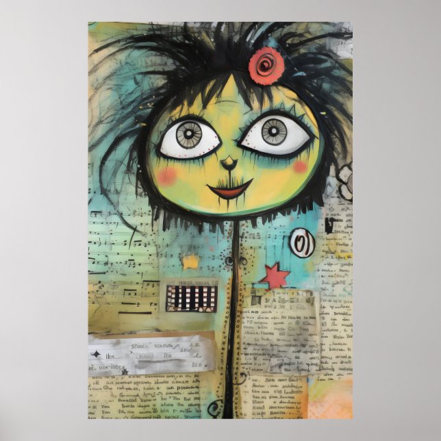 Artsy Dam 4 Poster (Framsidan)