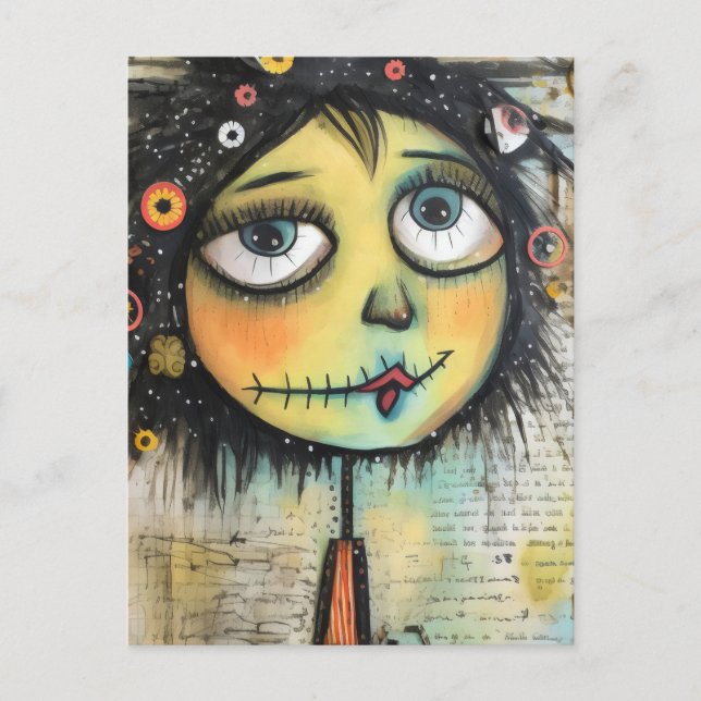 Artsy Dam 6 Vykort (Framsida)