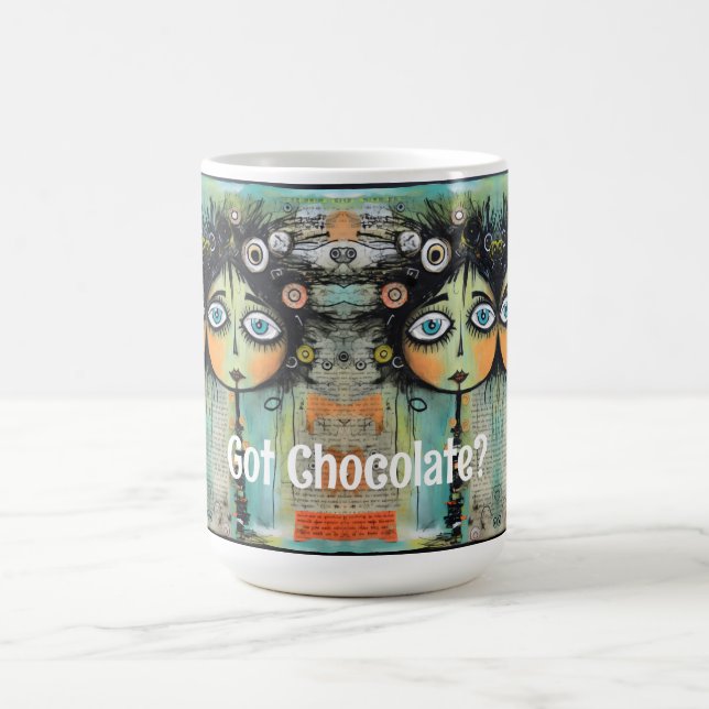 Artsy Dam 8 Kaffemugg (Center)