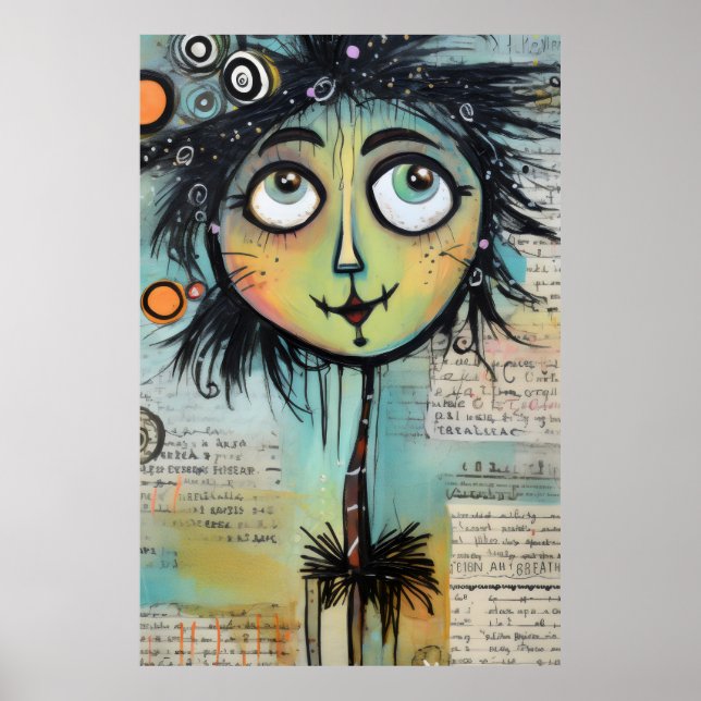 Artsy Dam 9 Poster (Framsidan)