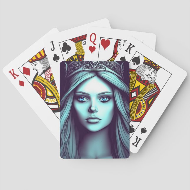 Artsy Dam Casinokort (Baksidan)
