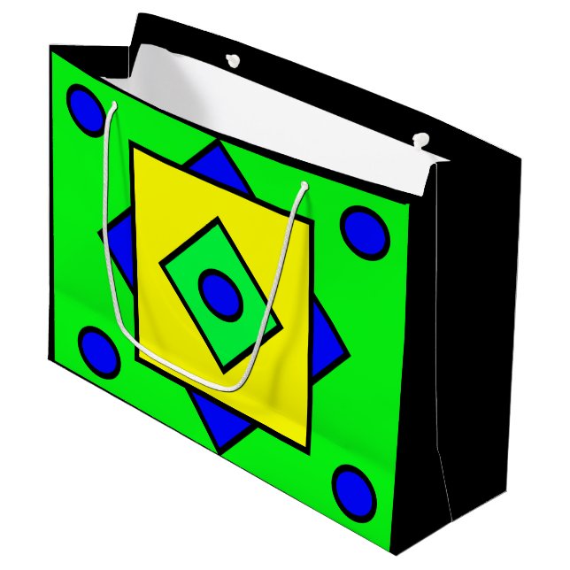 Artsy Design Gift Bag (Framsidan Vinklad)