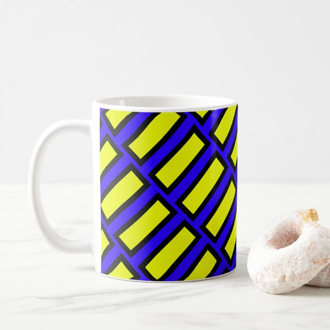 Artsy designmugg kaffemugg (Med munk)