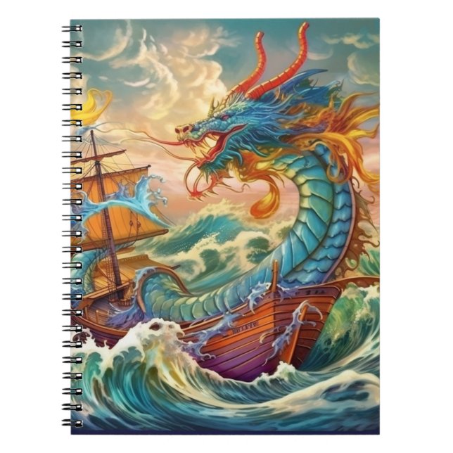 Artsy Dragon Anteckningsbok (Framsidan)