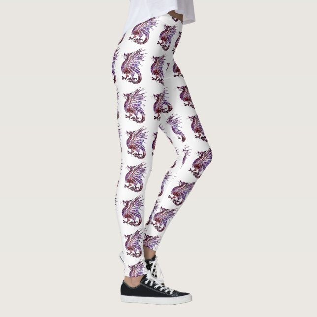 Artsy Dragon Leggings (Höger)